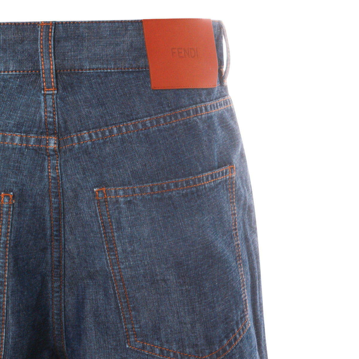 BLUE DENIM SHORTS