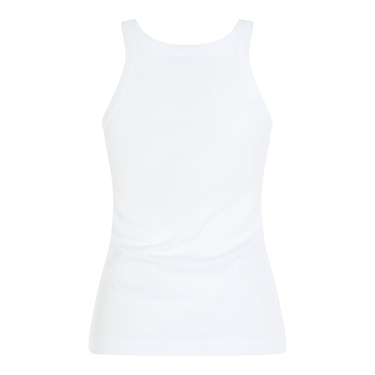 WHITE COTTON LOGO TOP