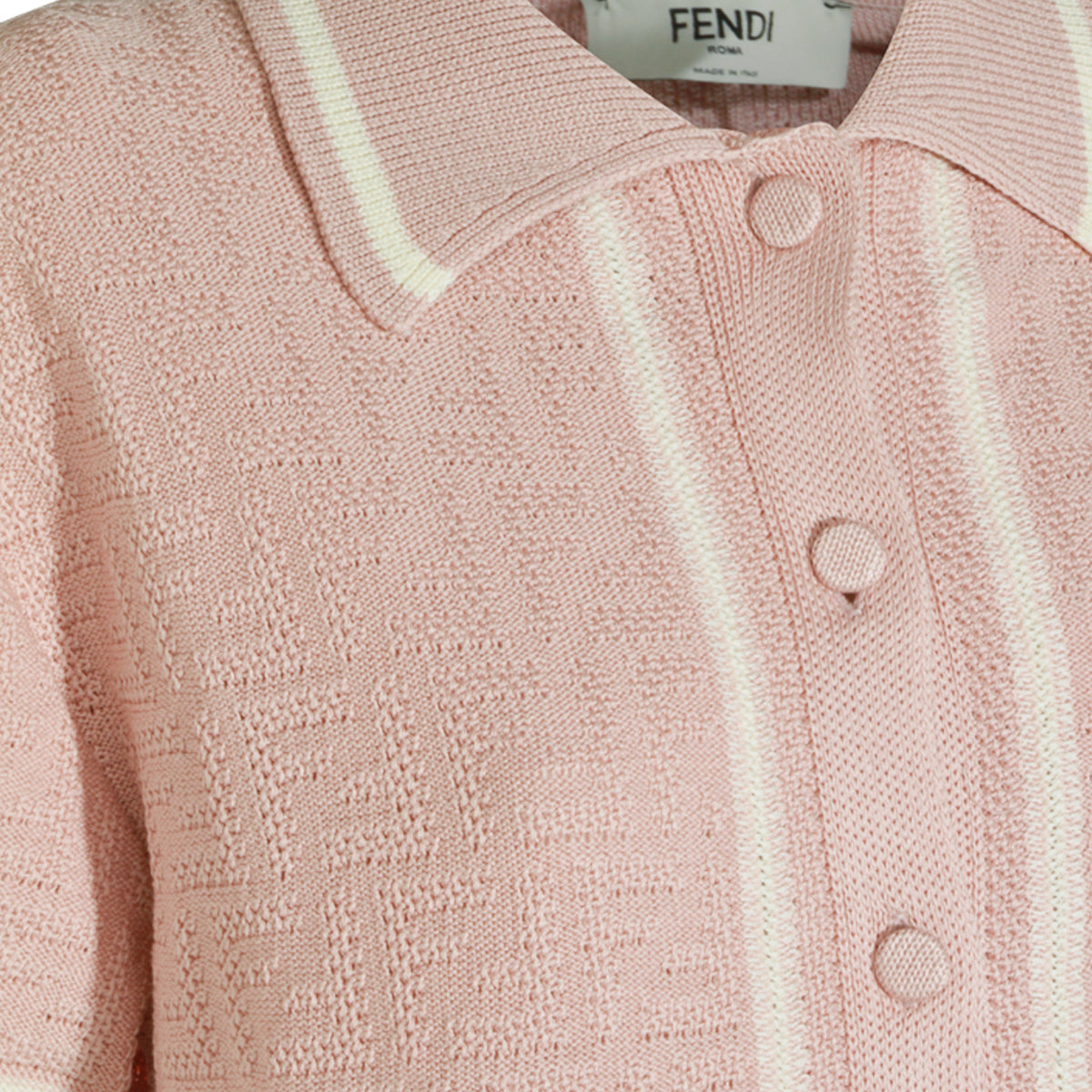 LIGHT PINK COTTON KNITWEAR