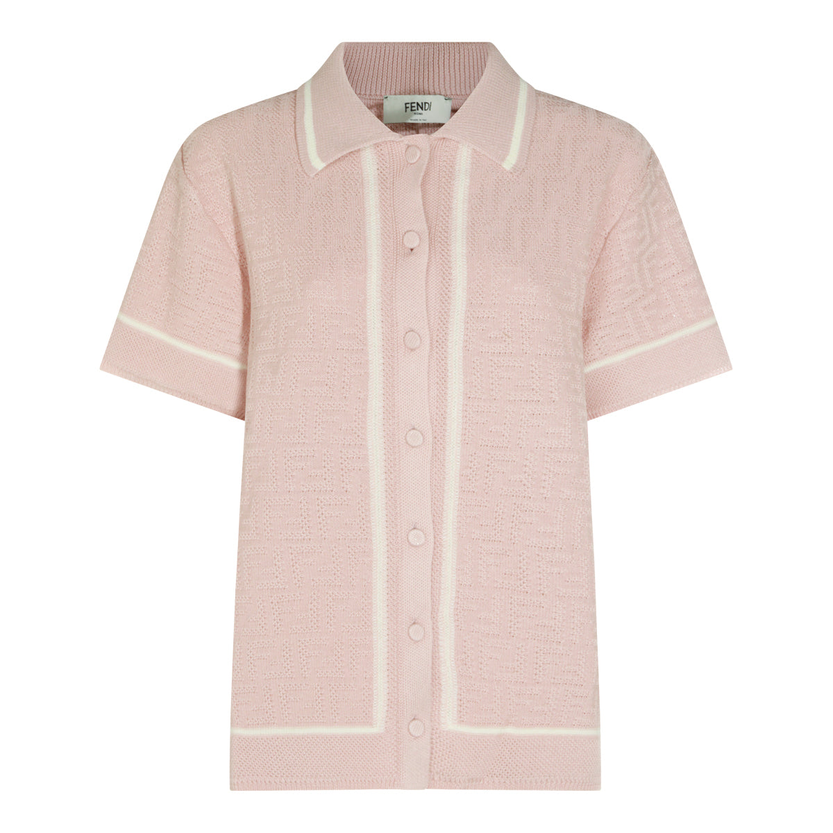 LIGHT PINK COTTON KNITWEAR