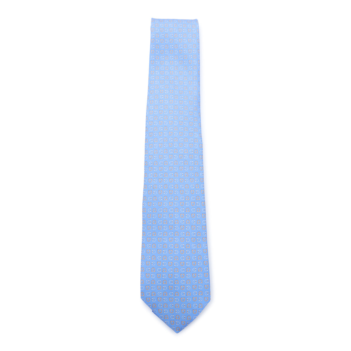 LIGHT BLUE SILK TIE