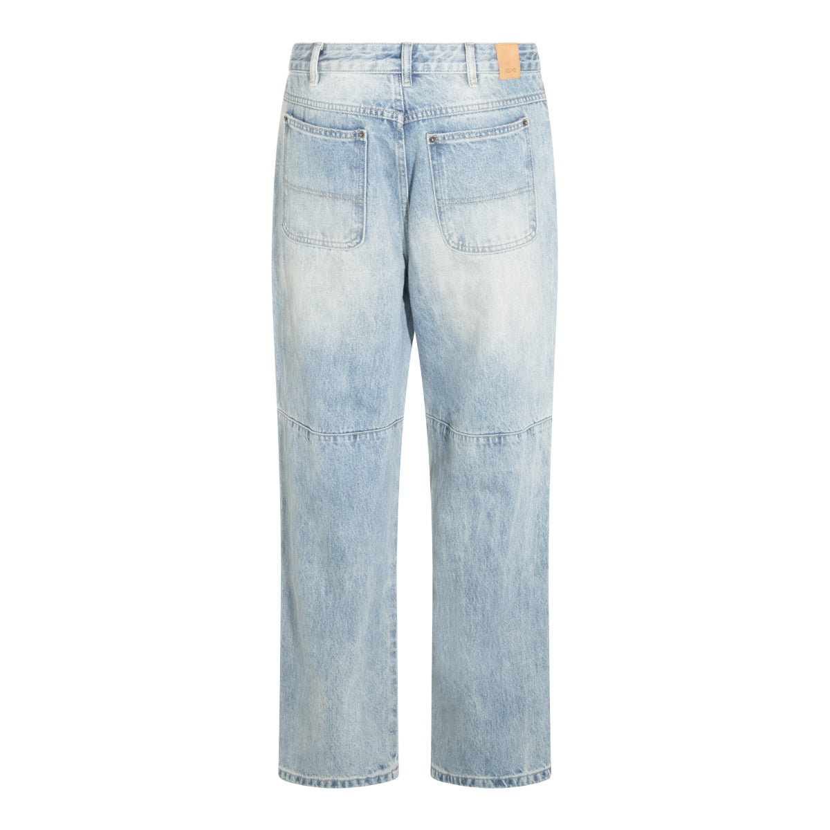 LIGHT BLUE COTTON JEANS