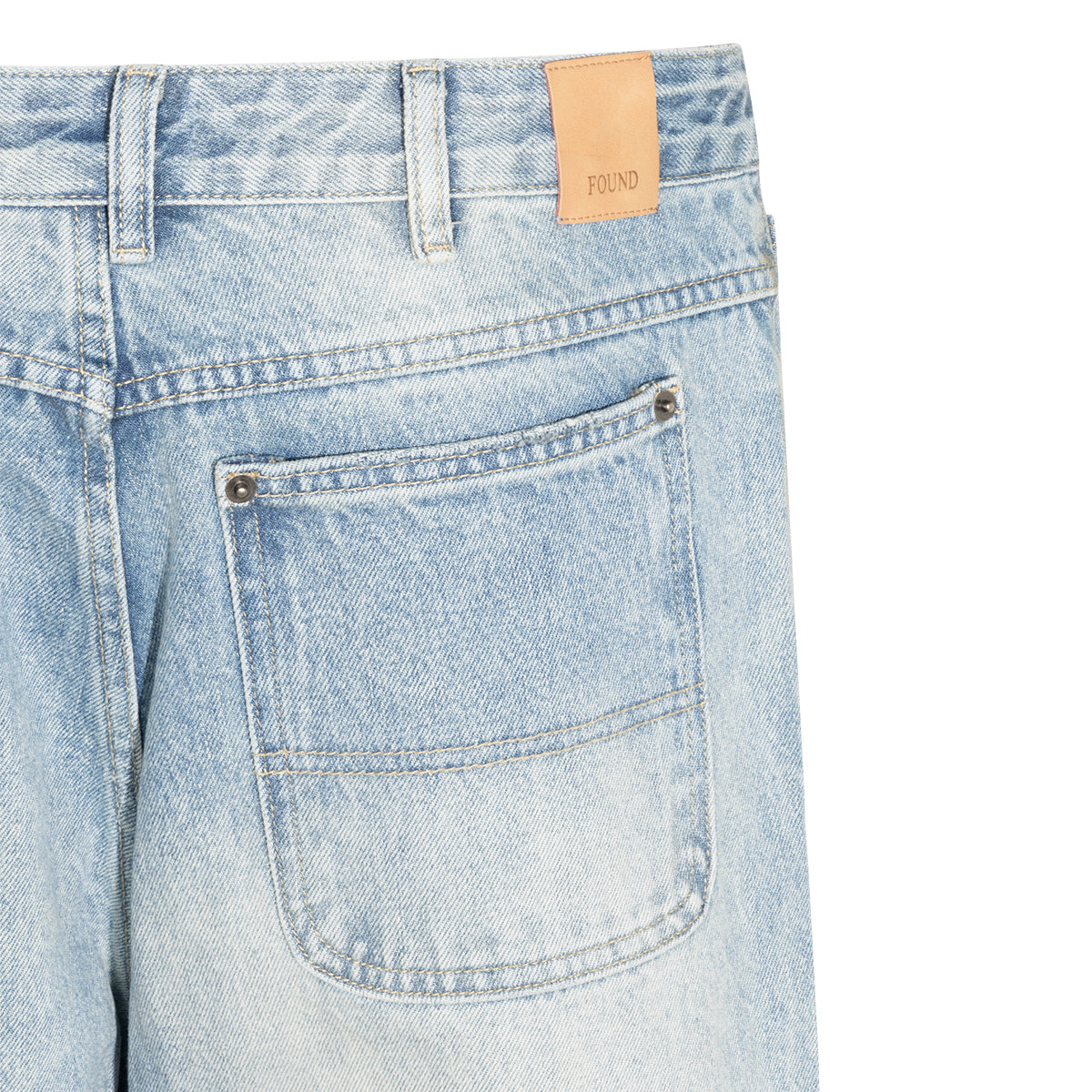 LIGHT BLUE COTTON JEANS