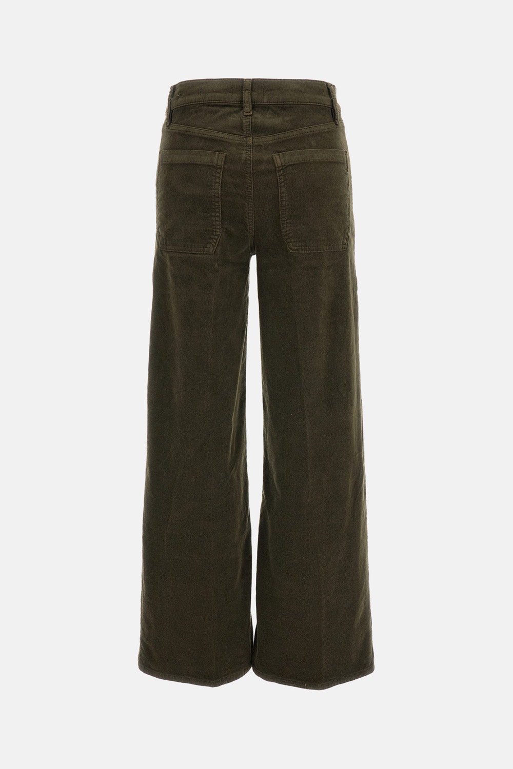 LE SLIM PALAZZO MODERNIST POCKET CORDUROY TROUSERS