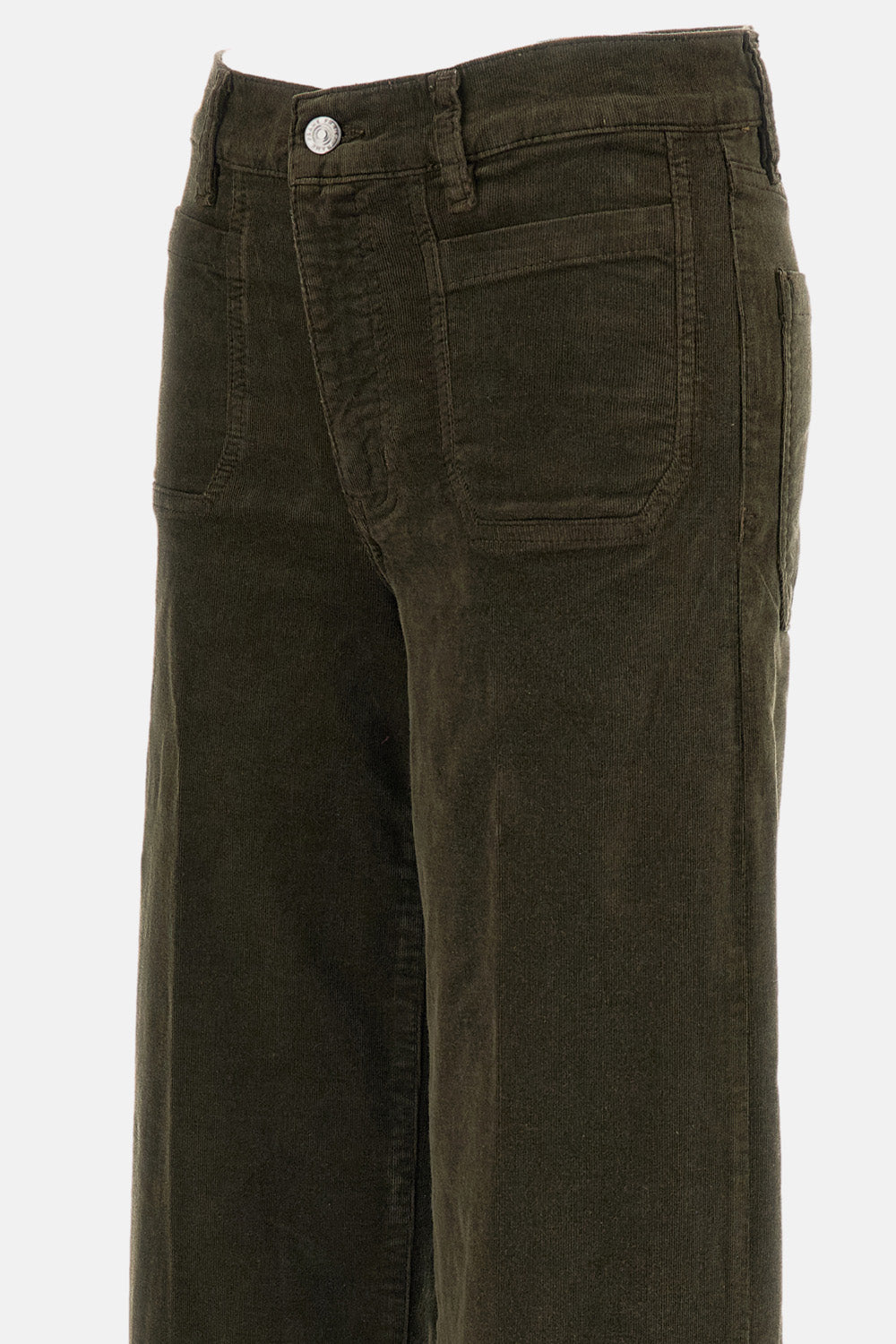 LE SLIM PALAZZO MODERNIST POCKET CORDUROY TROUSERS