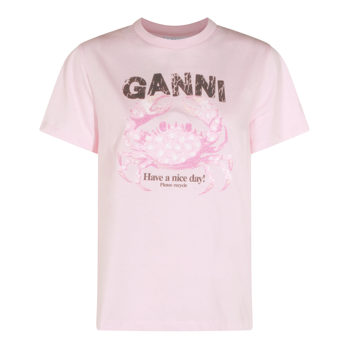 PINK COTTON T-SHIRT