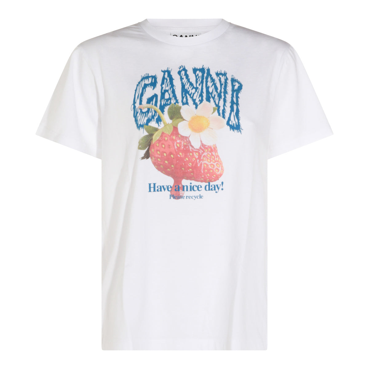 BRIGHT WHITE COTTON T-SHIRT