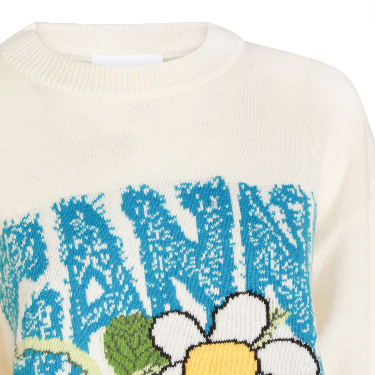 EGRET WOOL SWEATER