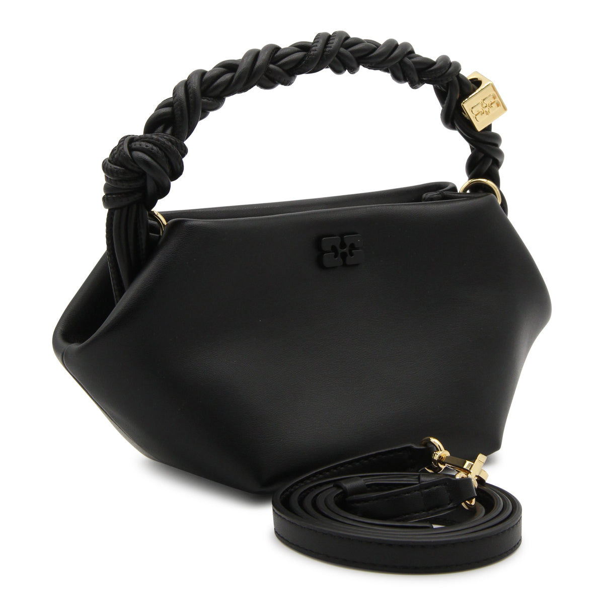 BLACK TOP HANDLE BAG