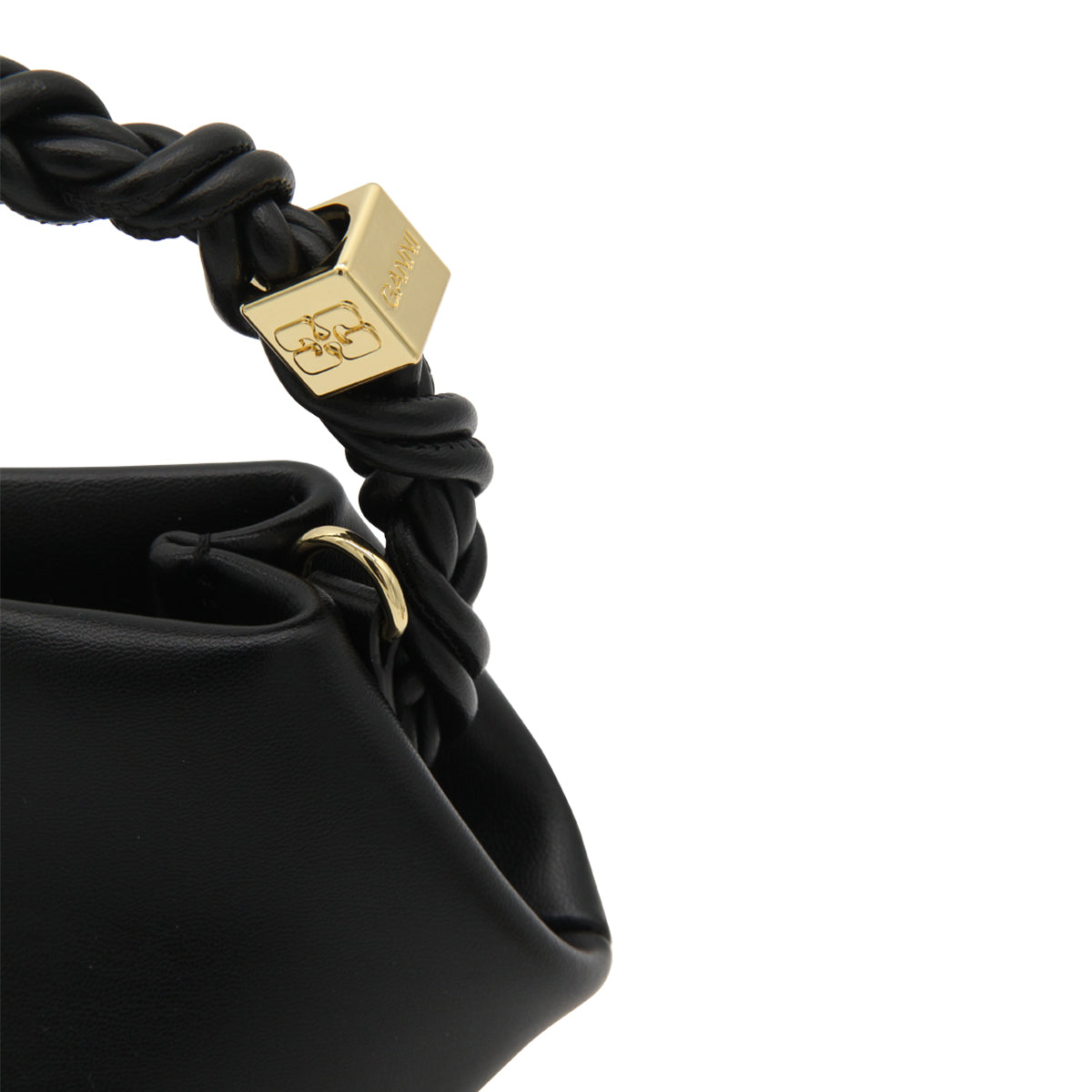 BLACK TOP HANDLE BAG