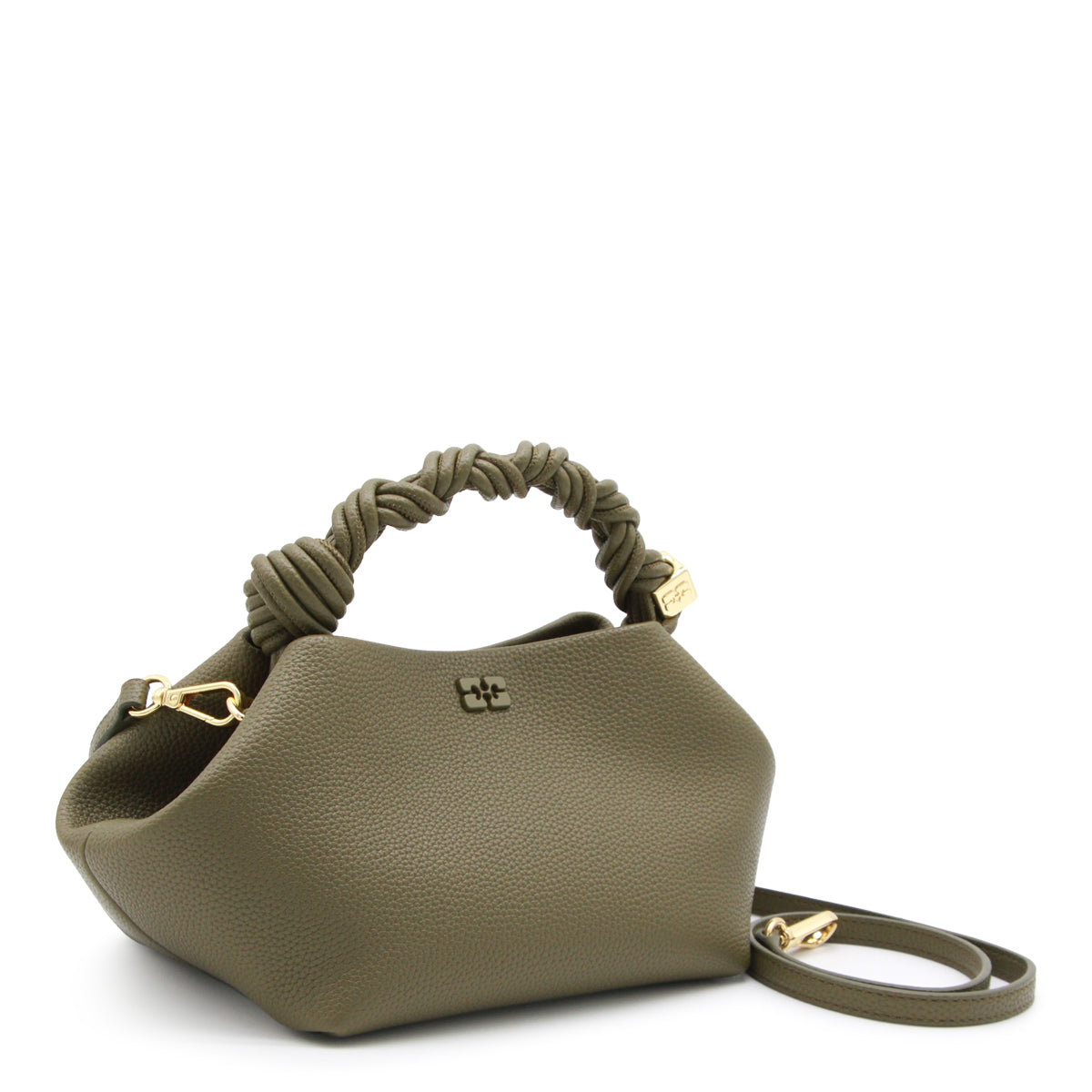 MILITARY OLIVE BOU MINI TOP HANDLE BAG