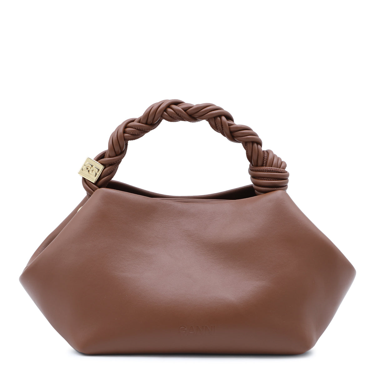 BROWN LEATHER SMALL BOU BAG