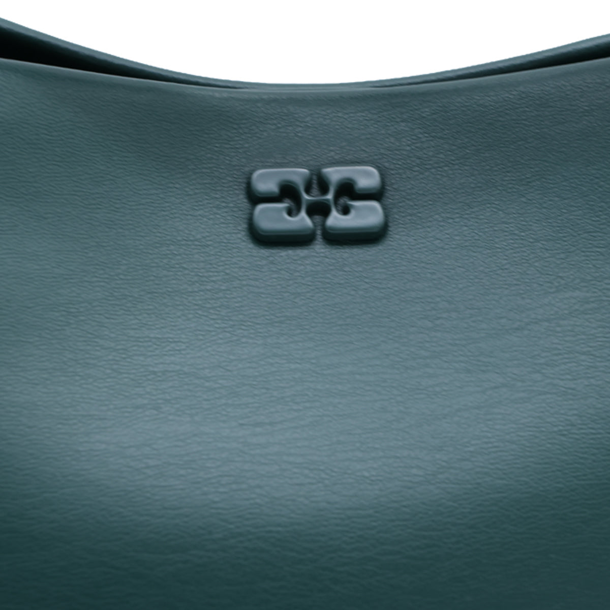 DARK GREEN SMALL LEATHER BOU BAG