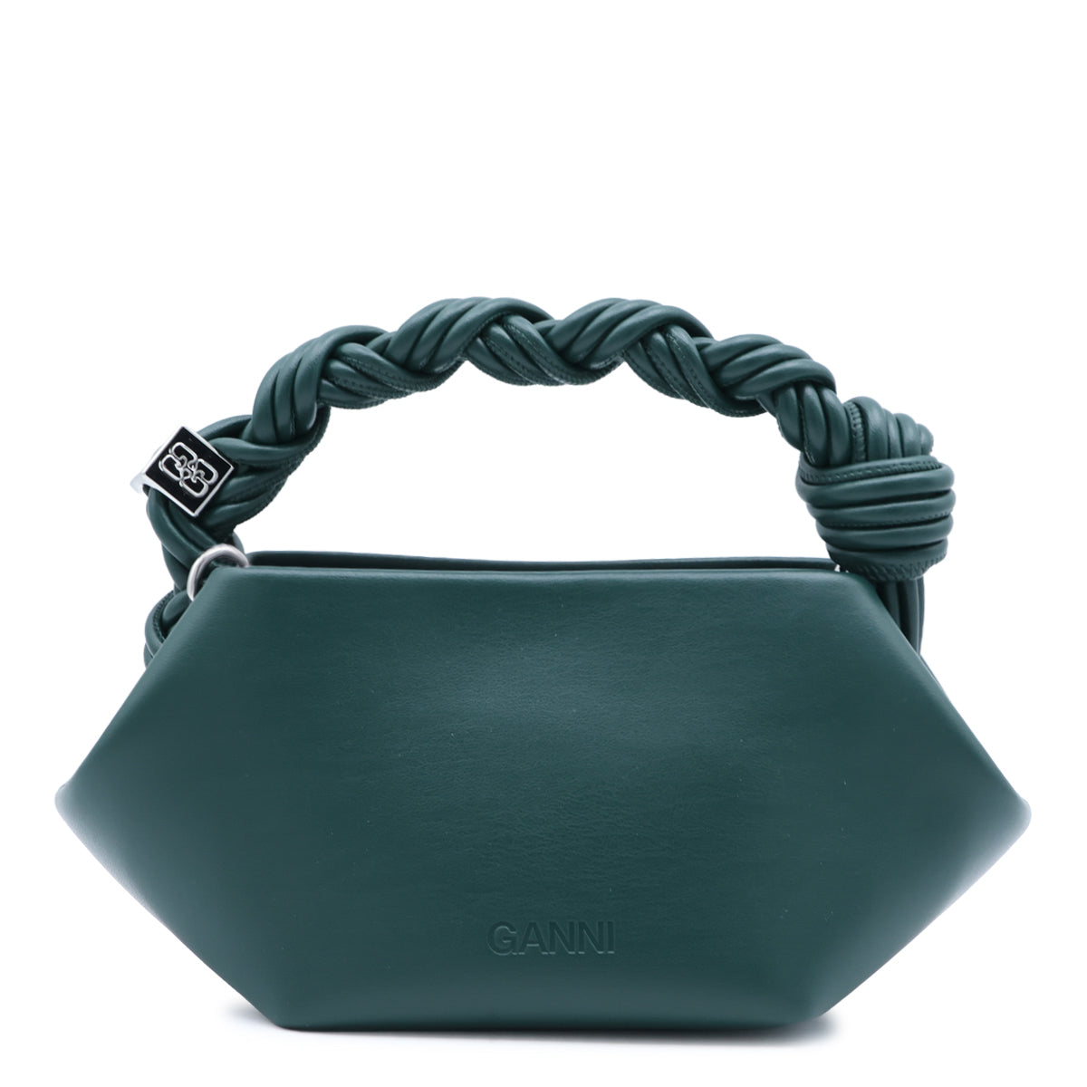 DARK GREEN LEATHER MINI BOU BAG