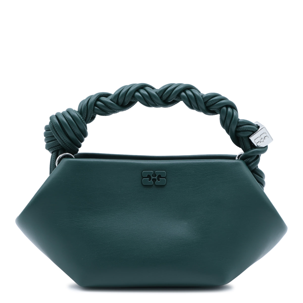 DARK GREEN LEATHER MINI BOU BAG