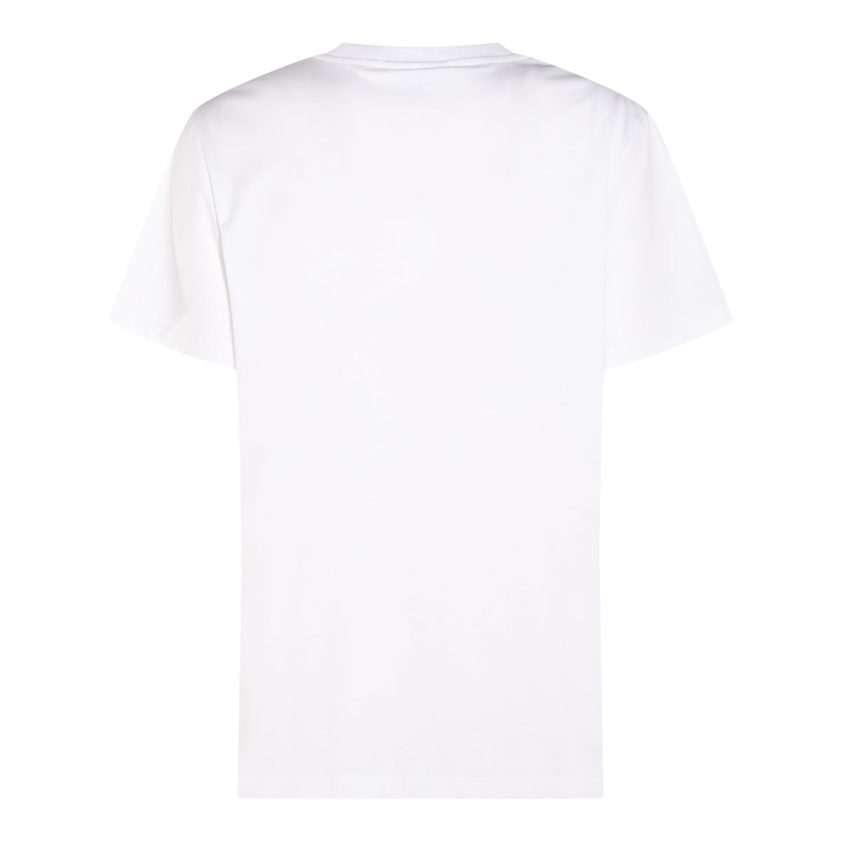 WHITE COTTON T-SHIRT
