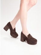 JENNA SUEDE LOAFERS