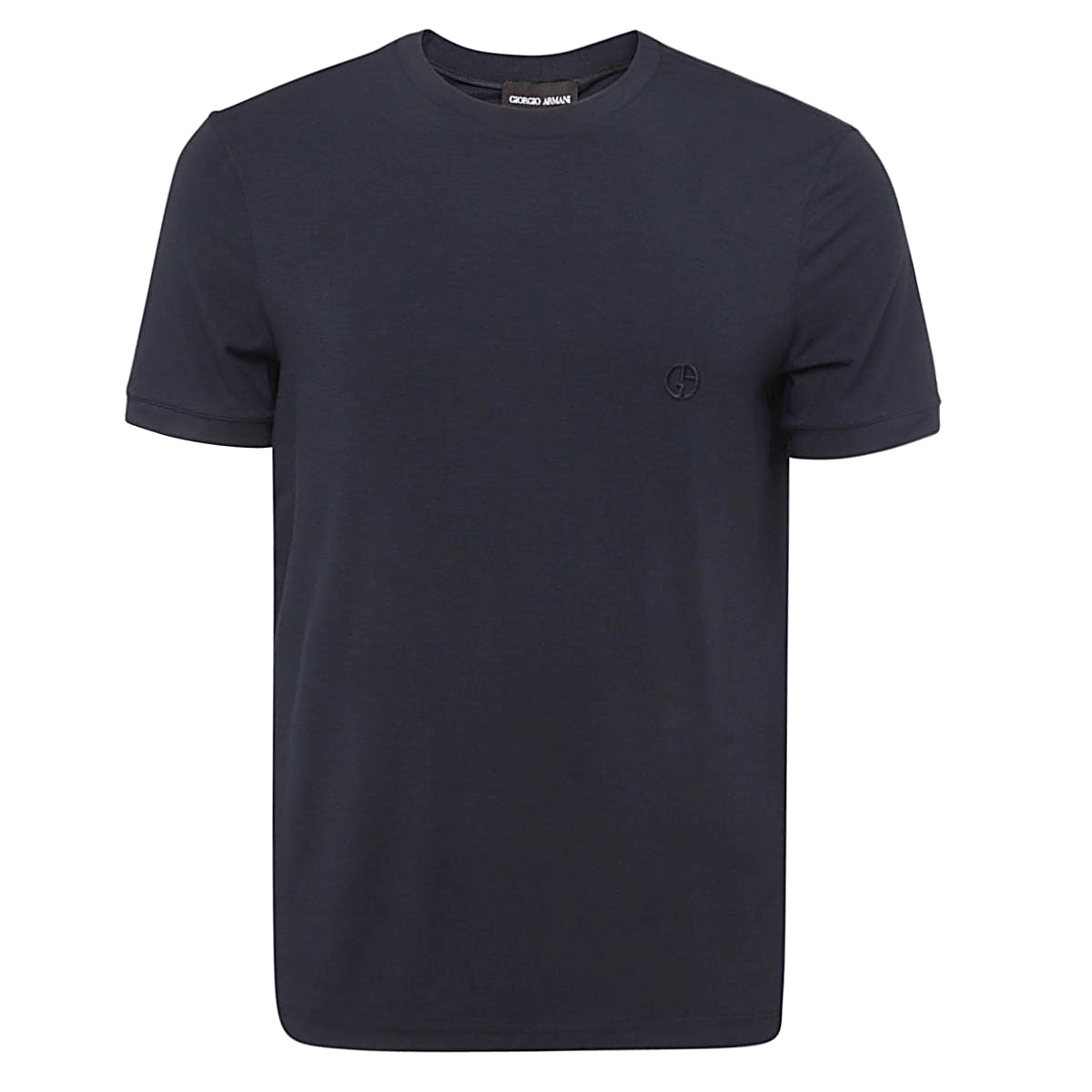 BLUE VISCOSE T-SHIRT