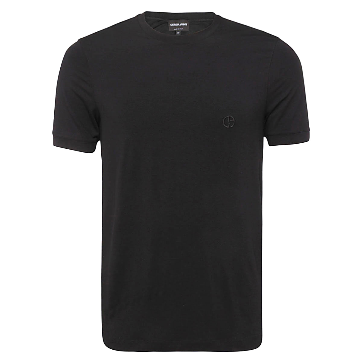 BLACK VISCODE BLEND T-SHIRT