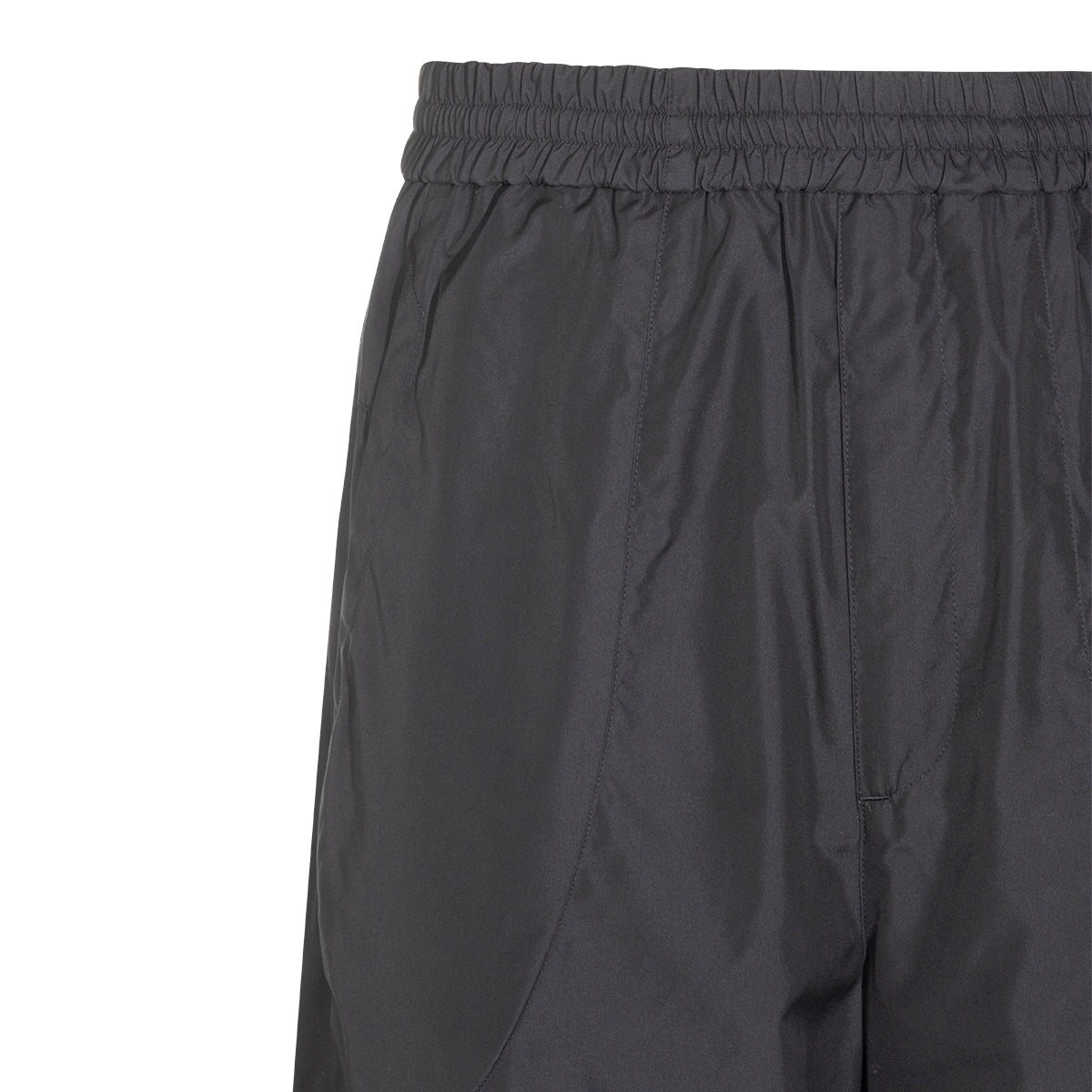 BLACK CUT OUT TRACKSUIT PANTS