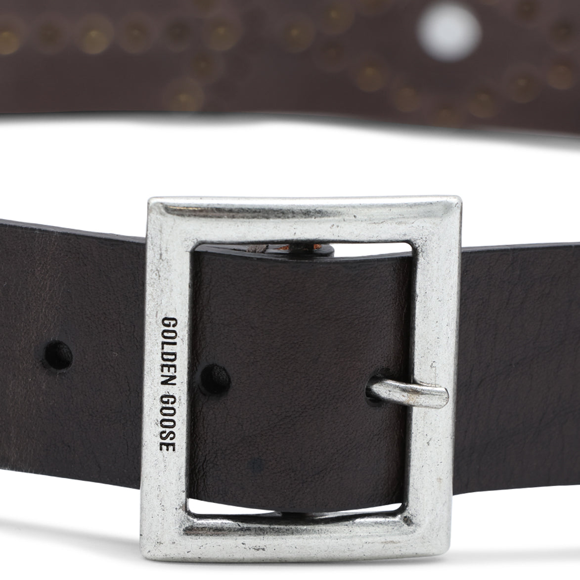 MAHOGANY LEATHER BELT
