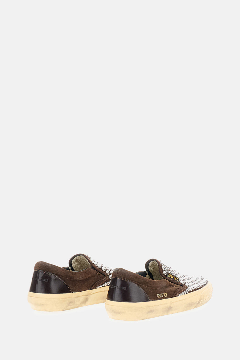 VCE SUEDE UPPER WITH STUDS SHINY LEATHER SPUR
