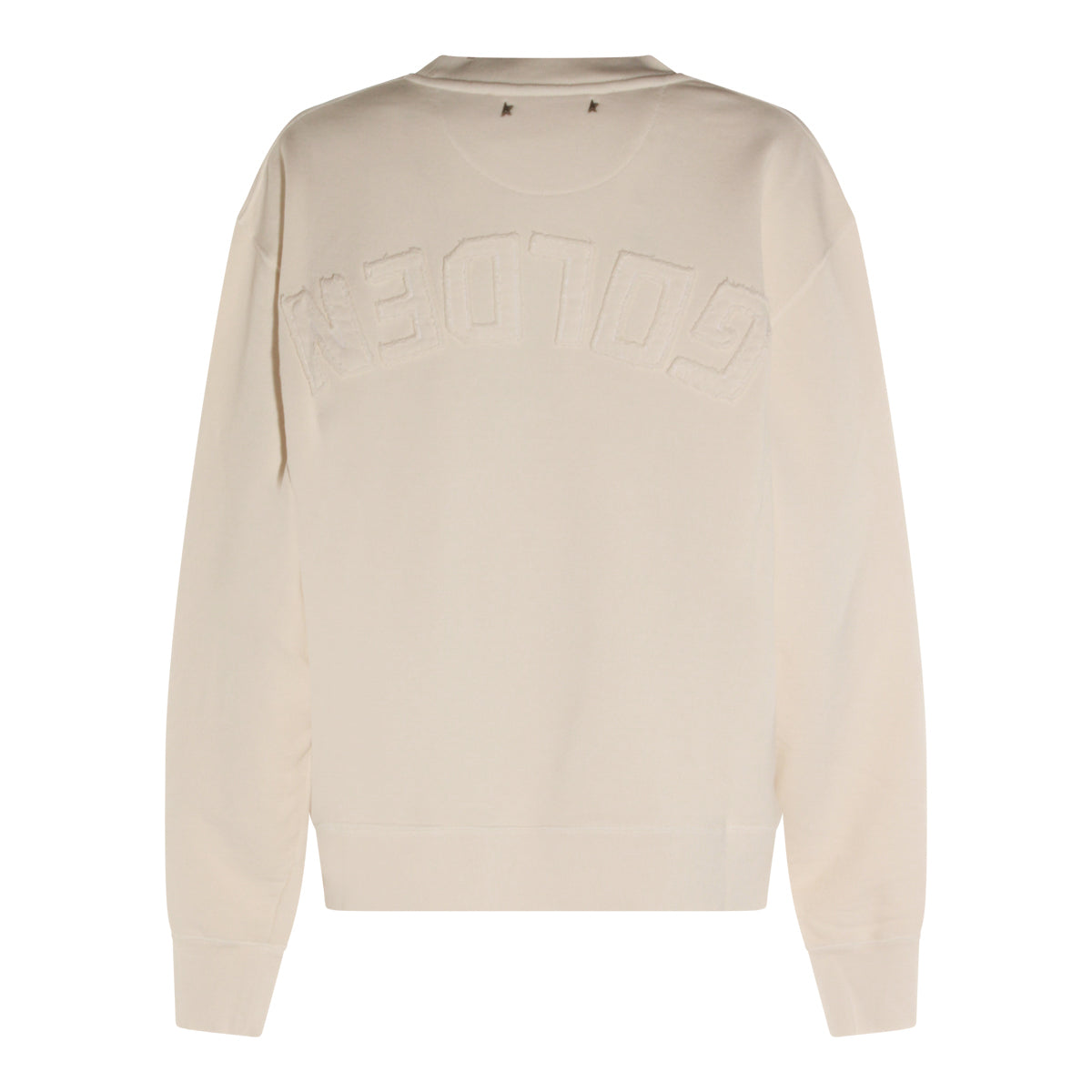 IVORY COTTON SWEATSHIRT