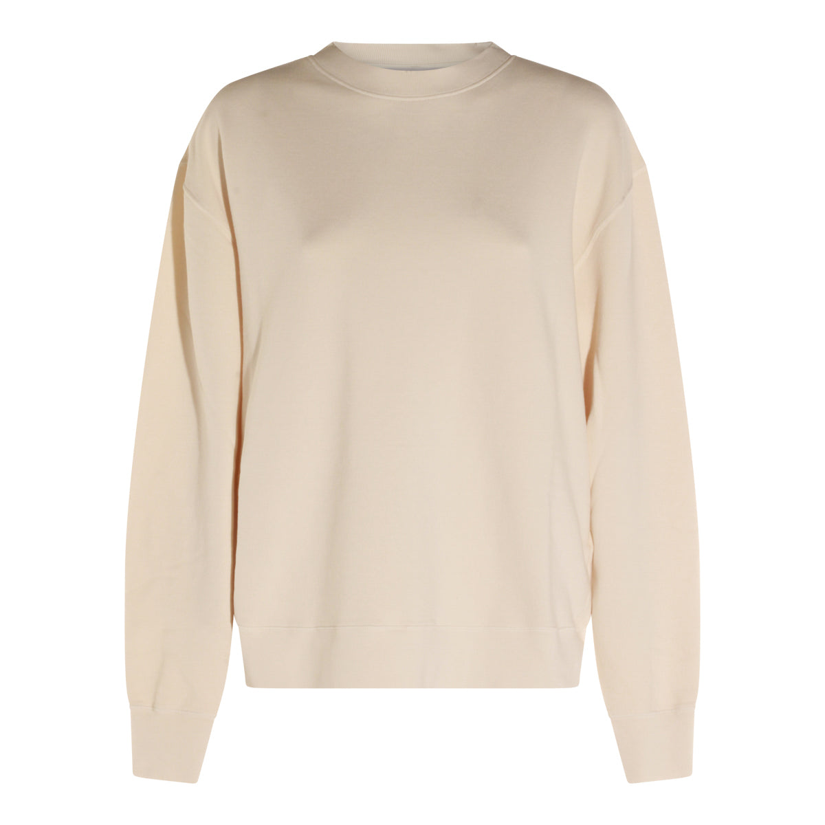 IVORY COTTON SWEATSHIRT