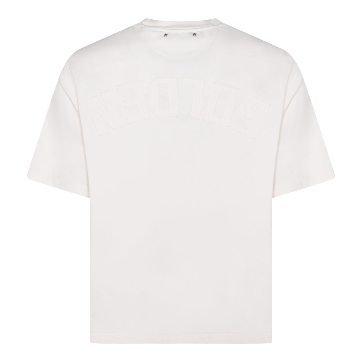 WHITE COTTON T-SHIRT