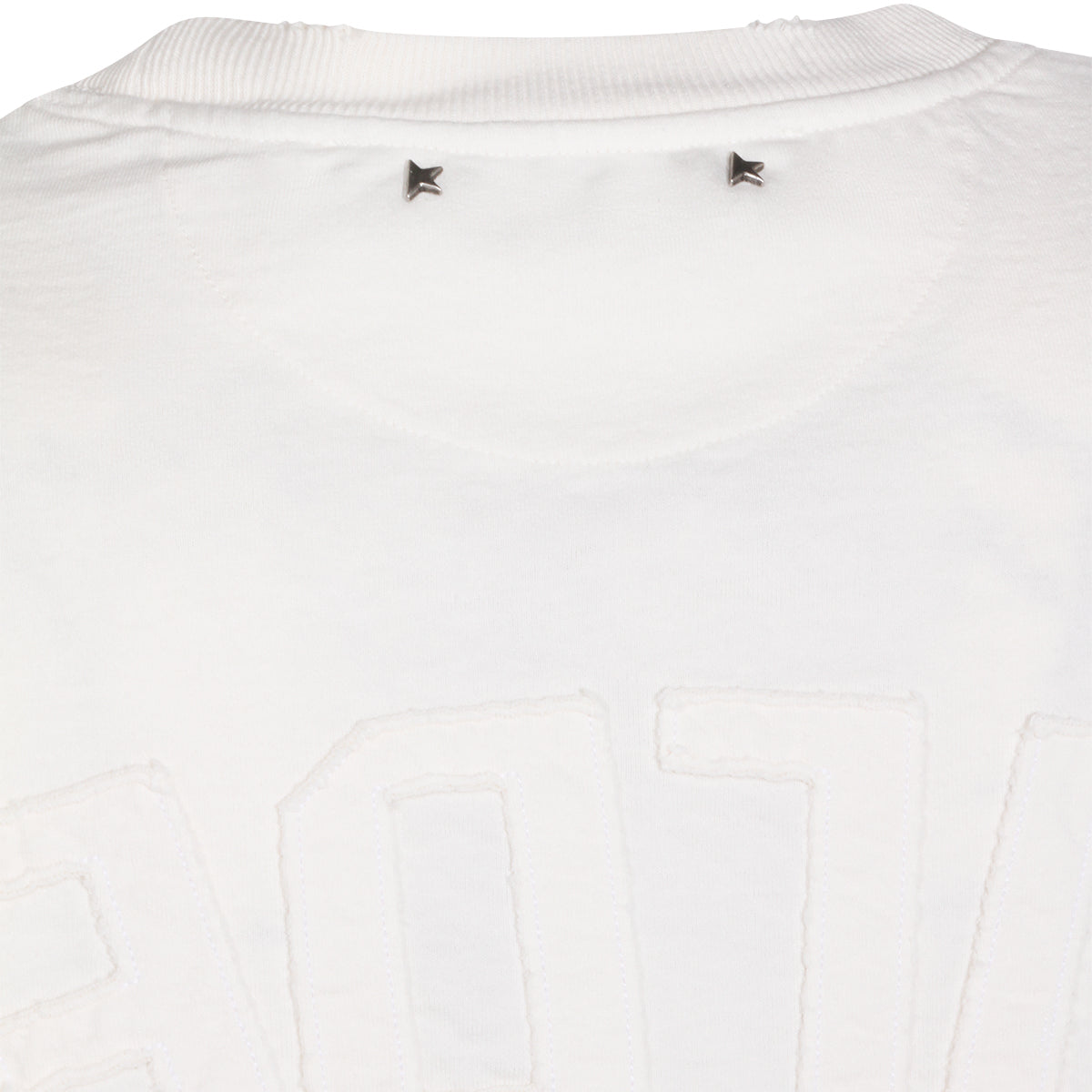 WHITE COTTON T-SHIRT