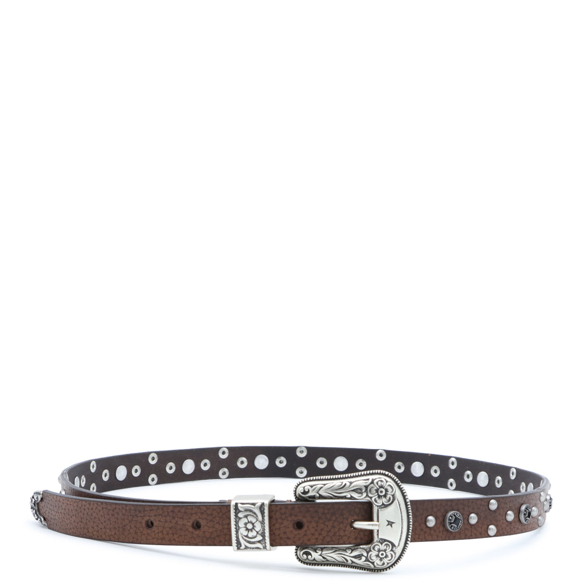 LACE S LEATHER BODY OLD BROWN AND LIGH BROWN BELT