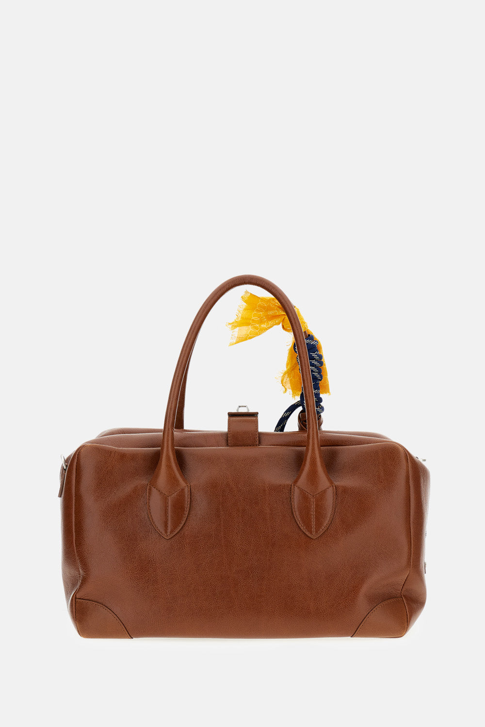 MEDIUM VITA LEATHER BAG WITH CHARMS