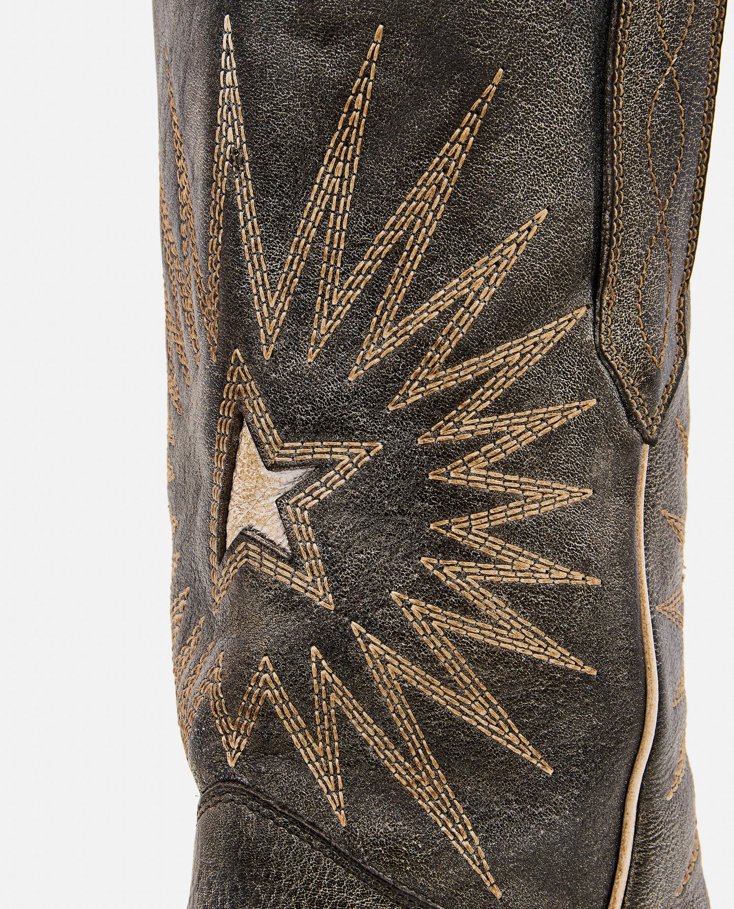 4MM WISH STAR LEATHER BOOTS