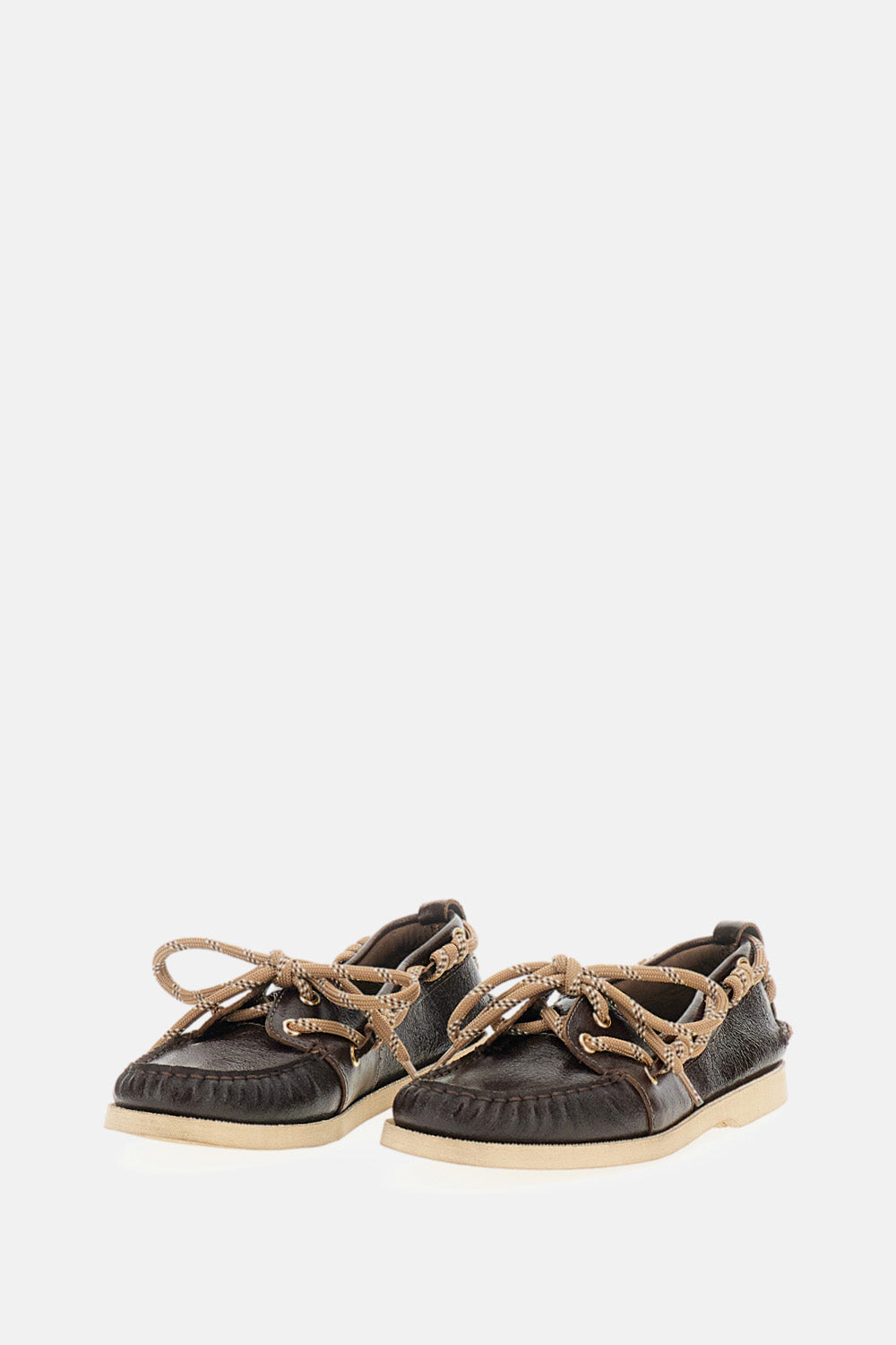 BOAT MOCASSIN WRINKLED LEATHER