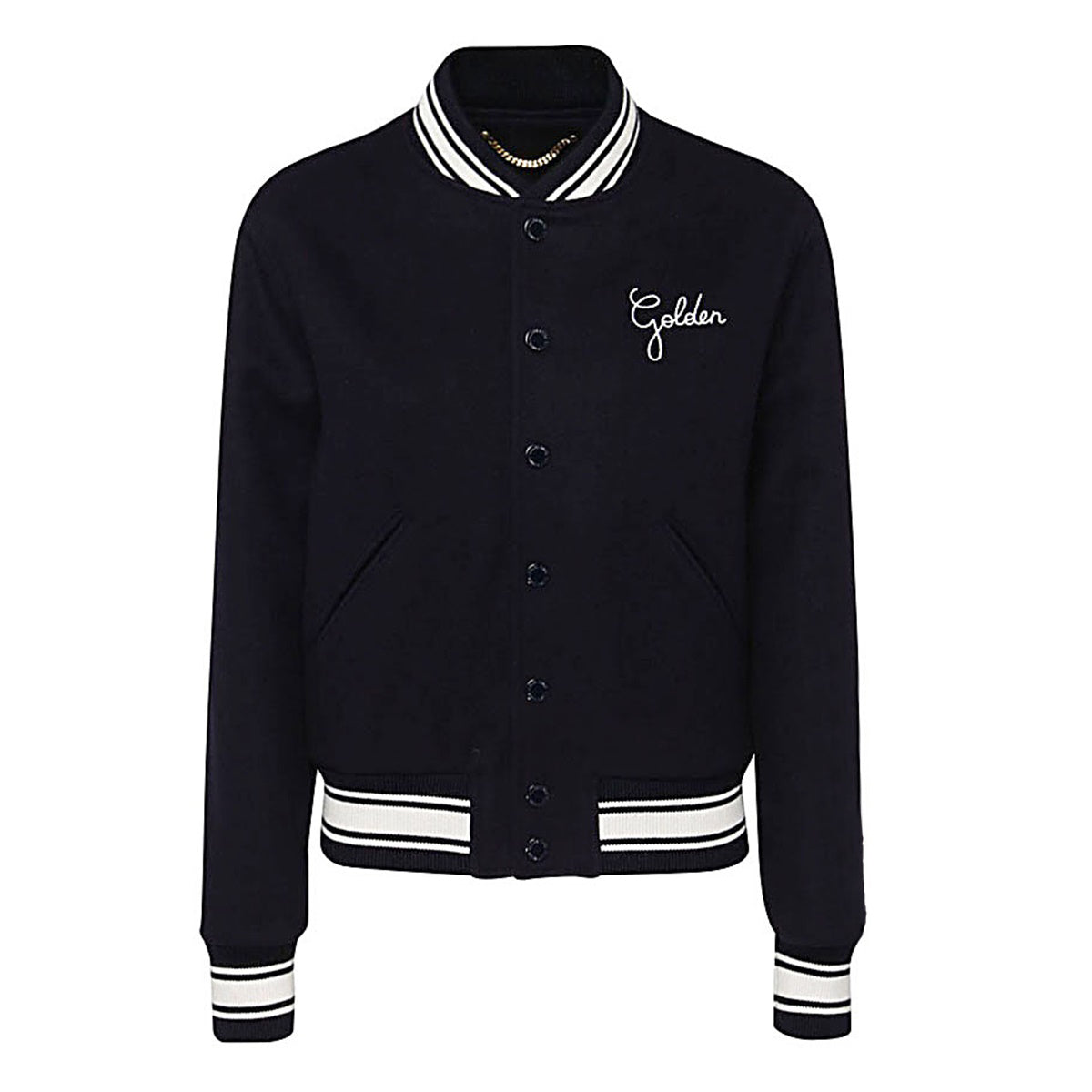 NAVY BLUE COTTON CASUAL JACKET