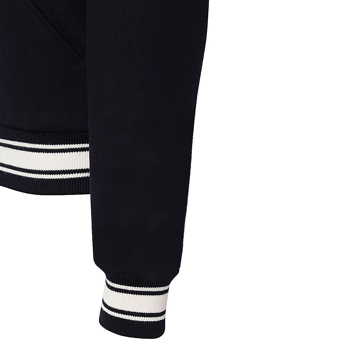 NAVY BLUE COTTON CASUAL JACKET