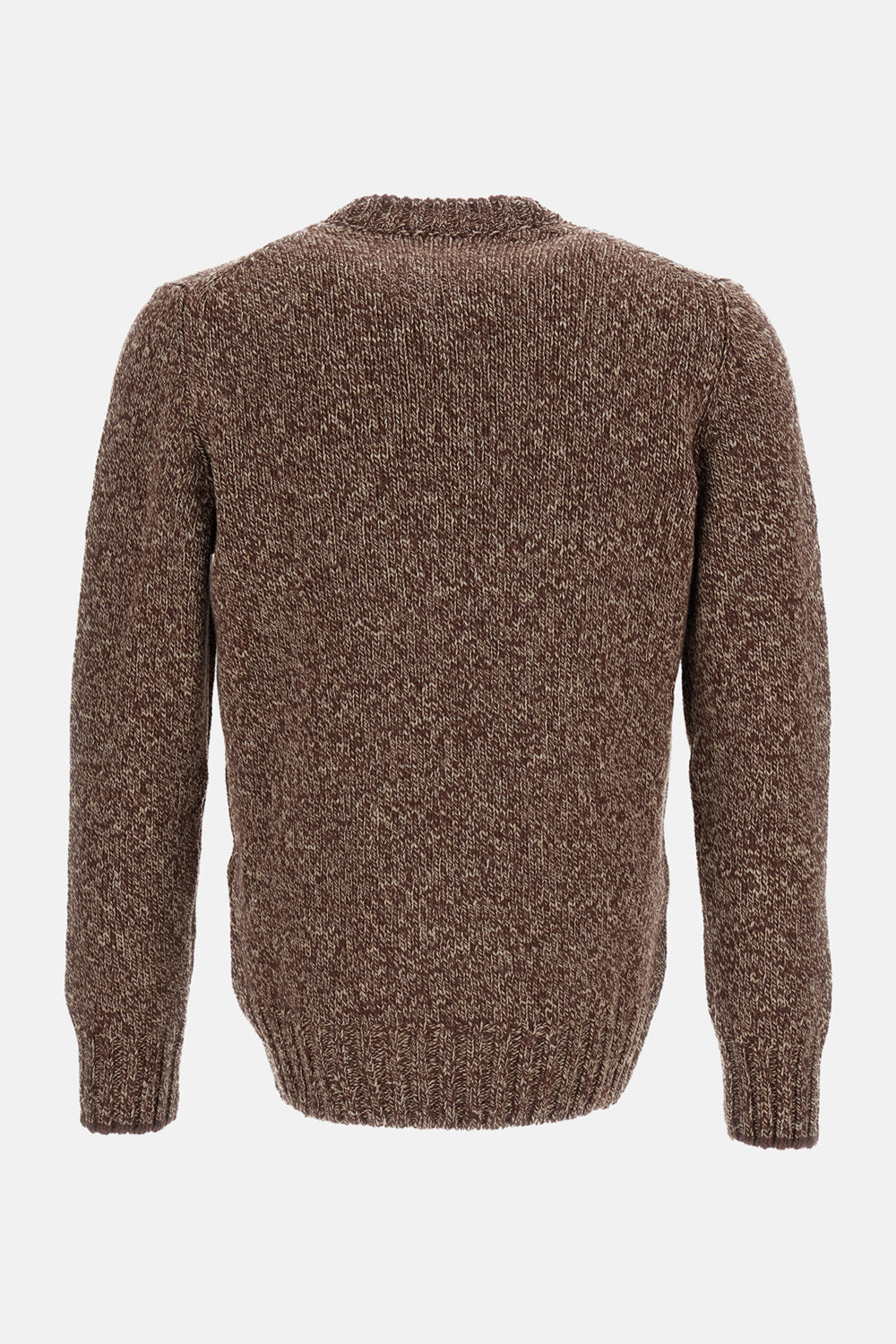 CREWNECK HERRINGBONE SWEATER