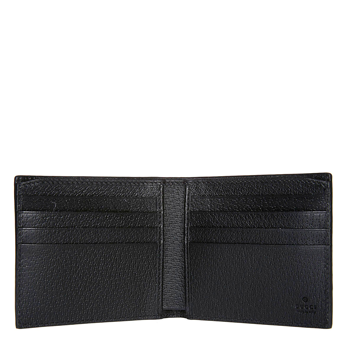 BLACK LEATHER GG MJARMONT WALLET