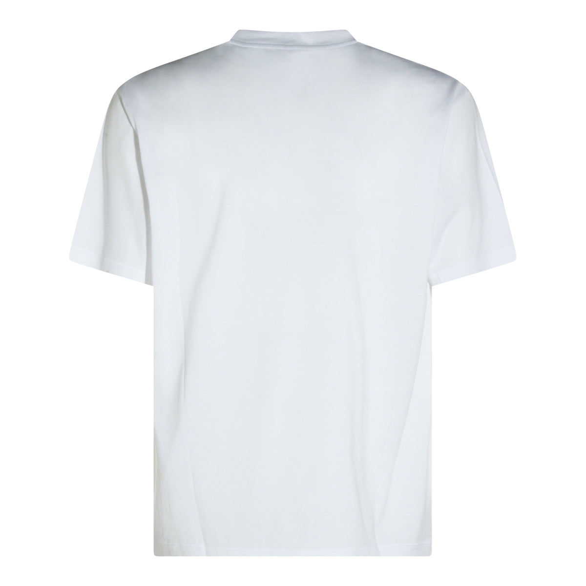 WHITE COTTON WEB RIBBON T-SHIRT