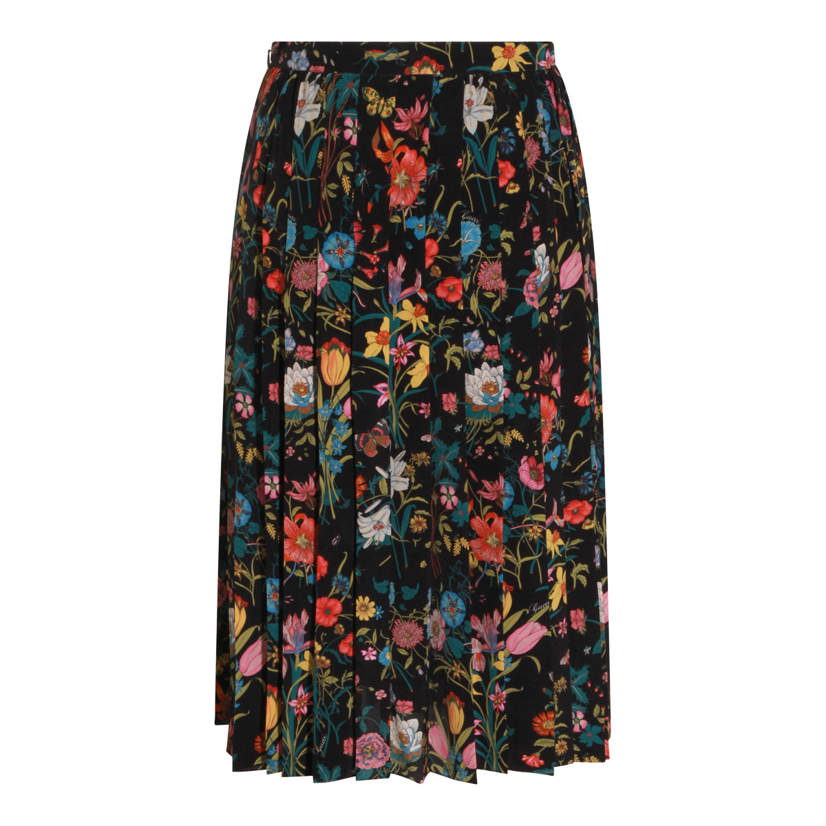 FLORA SILK SKIRT