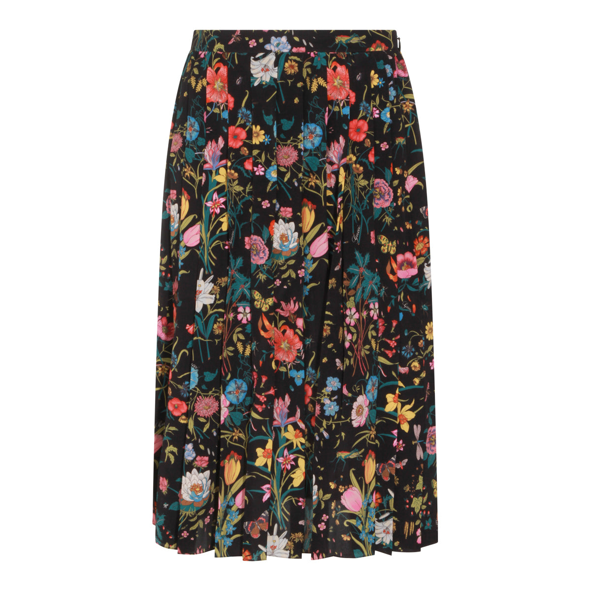 FLORA SILK SKIRT