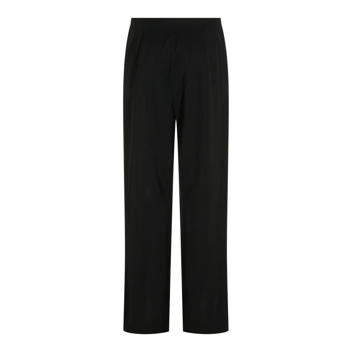 BLACK WOOL PANTS