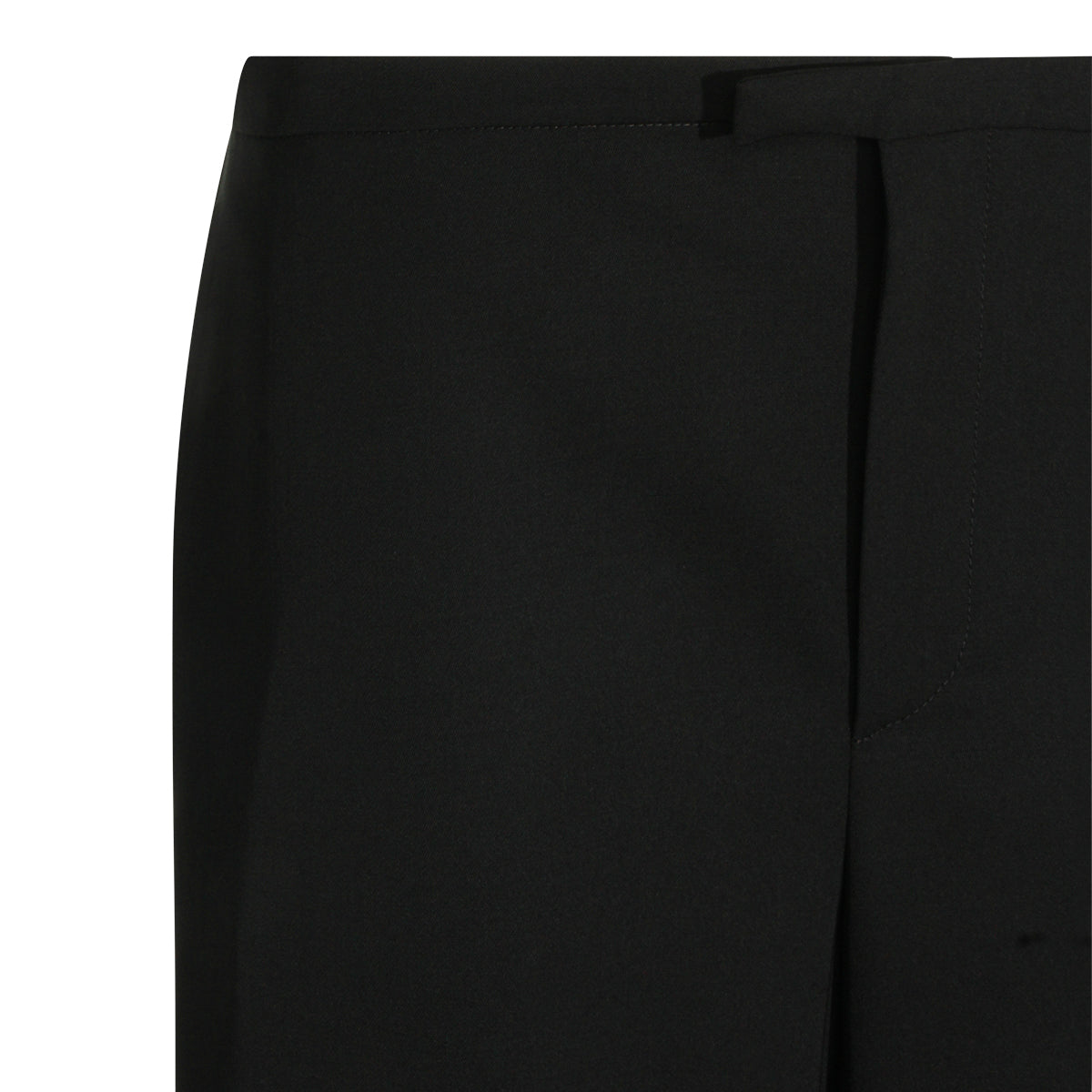 BLACK WOOL PANTS