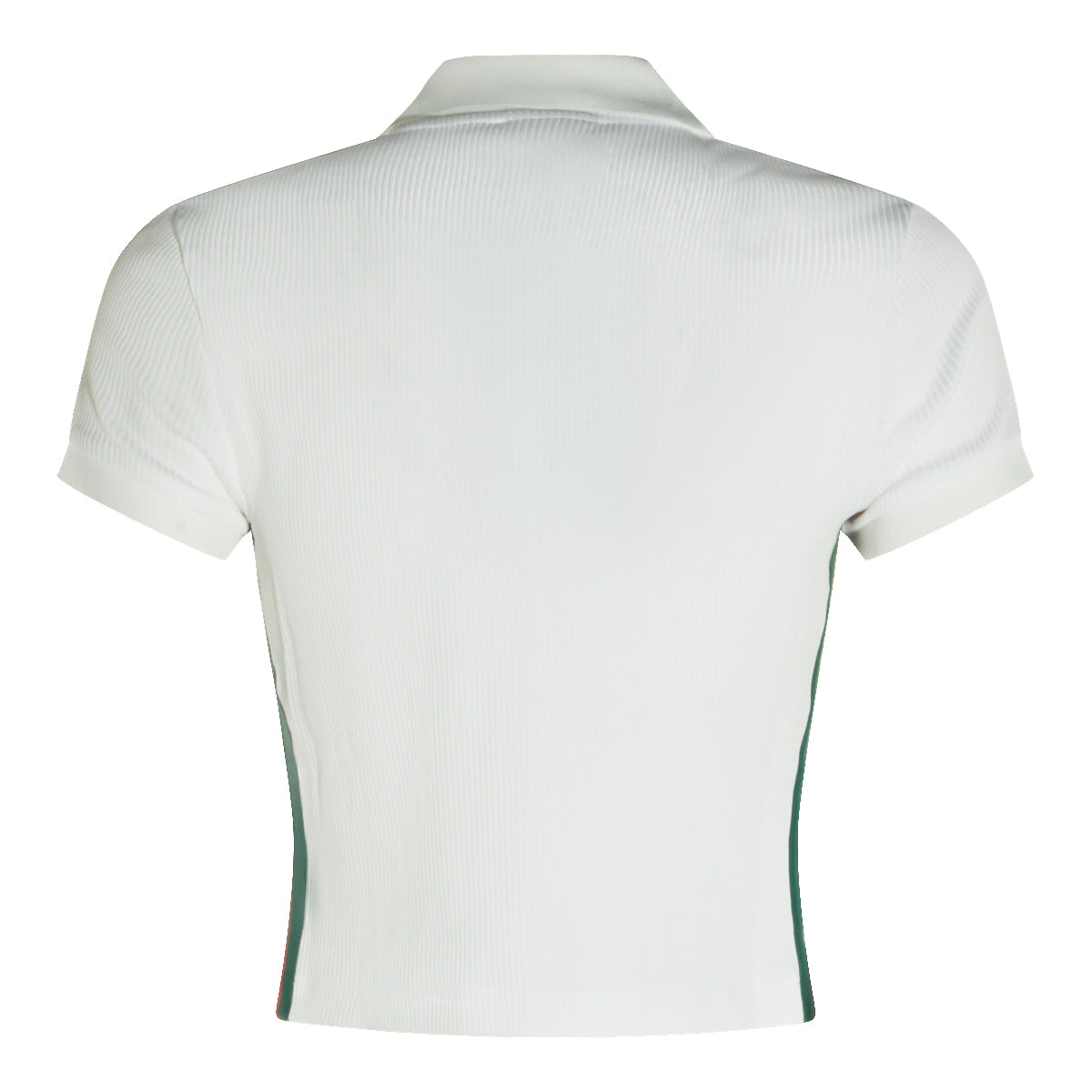 WHITE COTTON POLO SHIRT