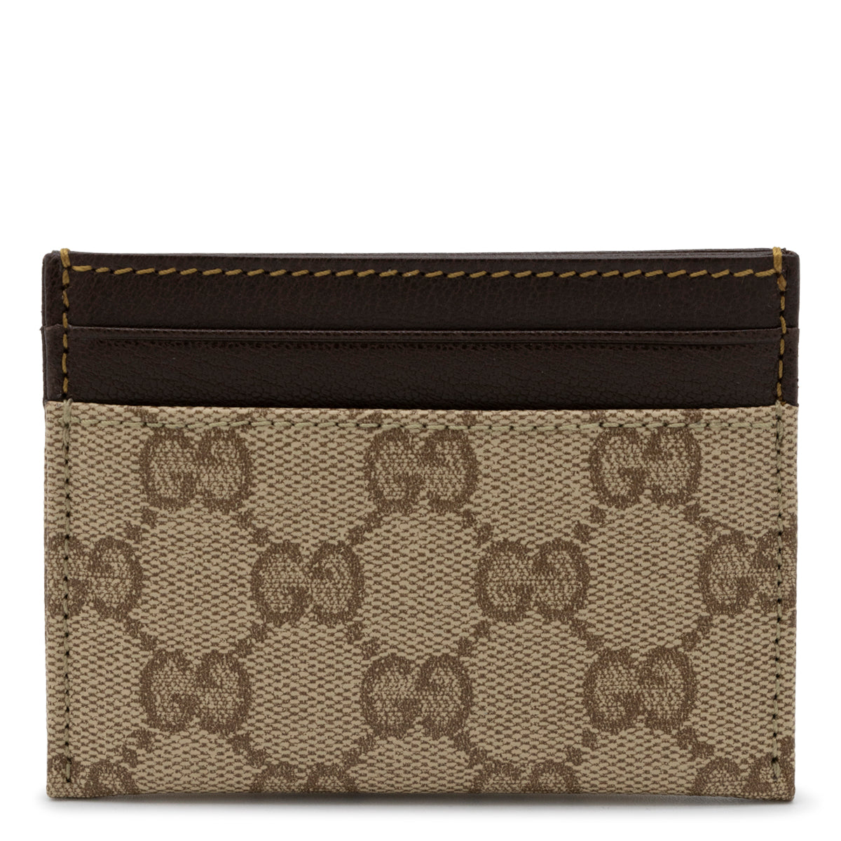 BEIGE GG CARD HOLDER