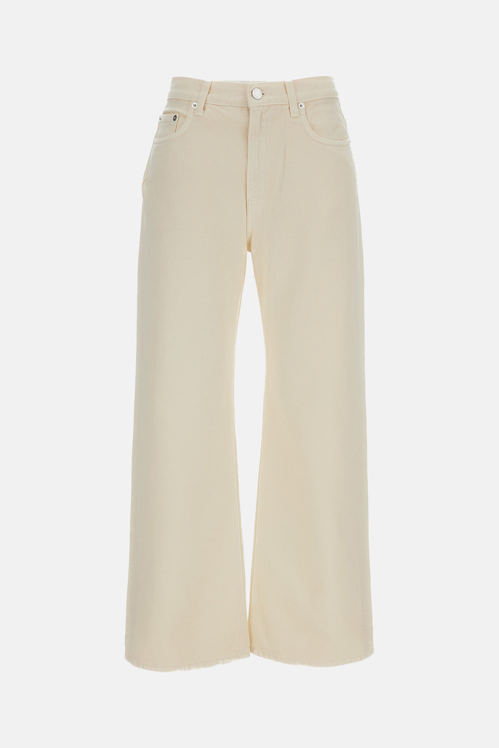 WINNY SOFT ECRU TROUSERS