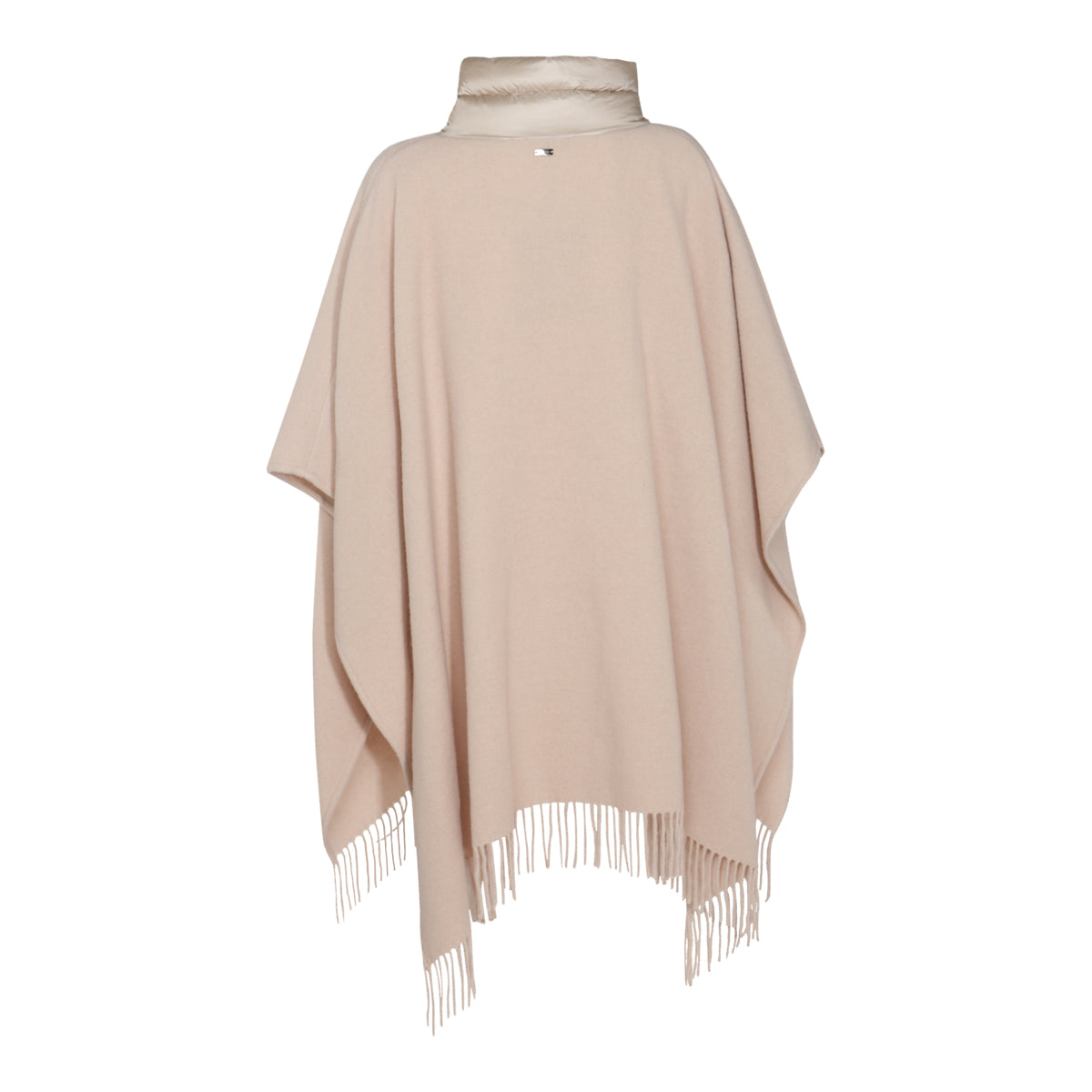 BEIGE WOOL WARMY CAPE