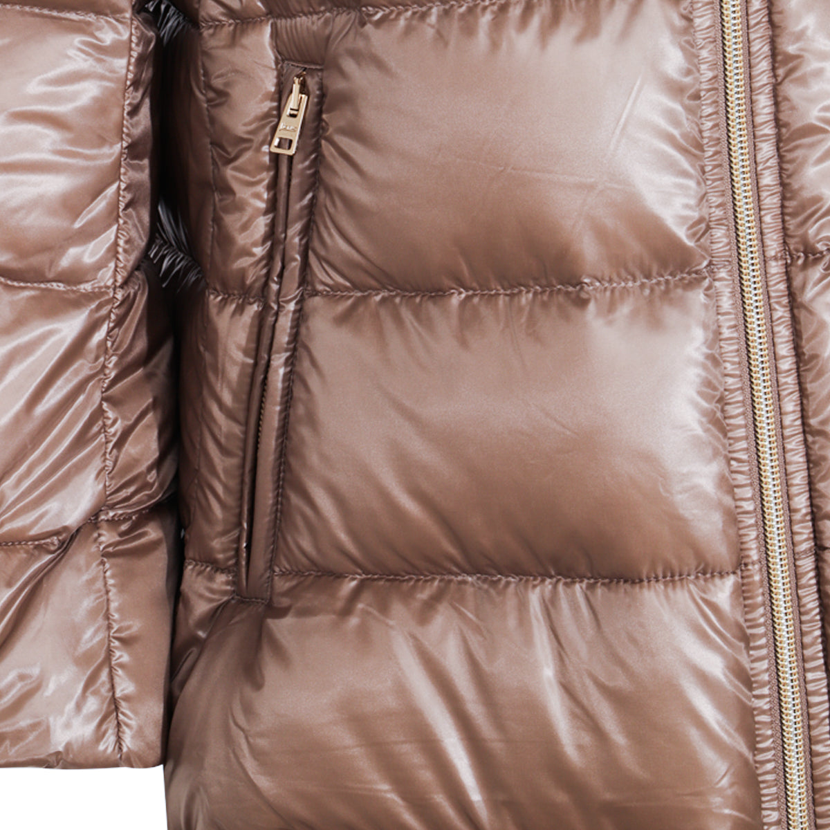 BEIGE DOWN JACKET