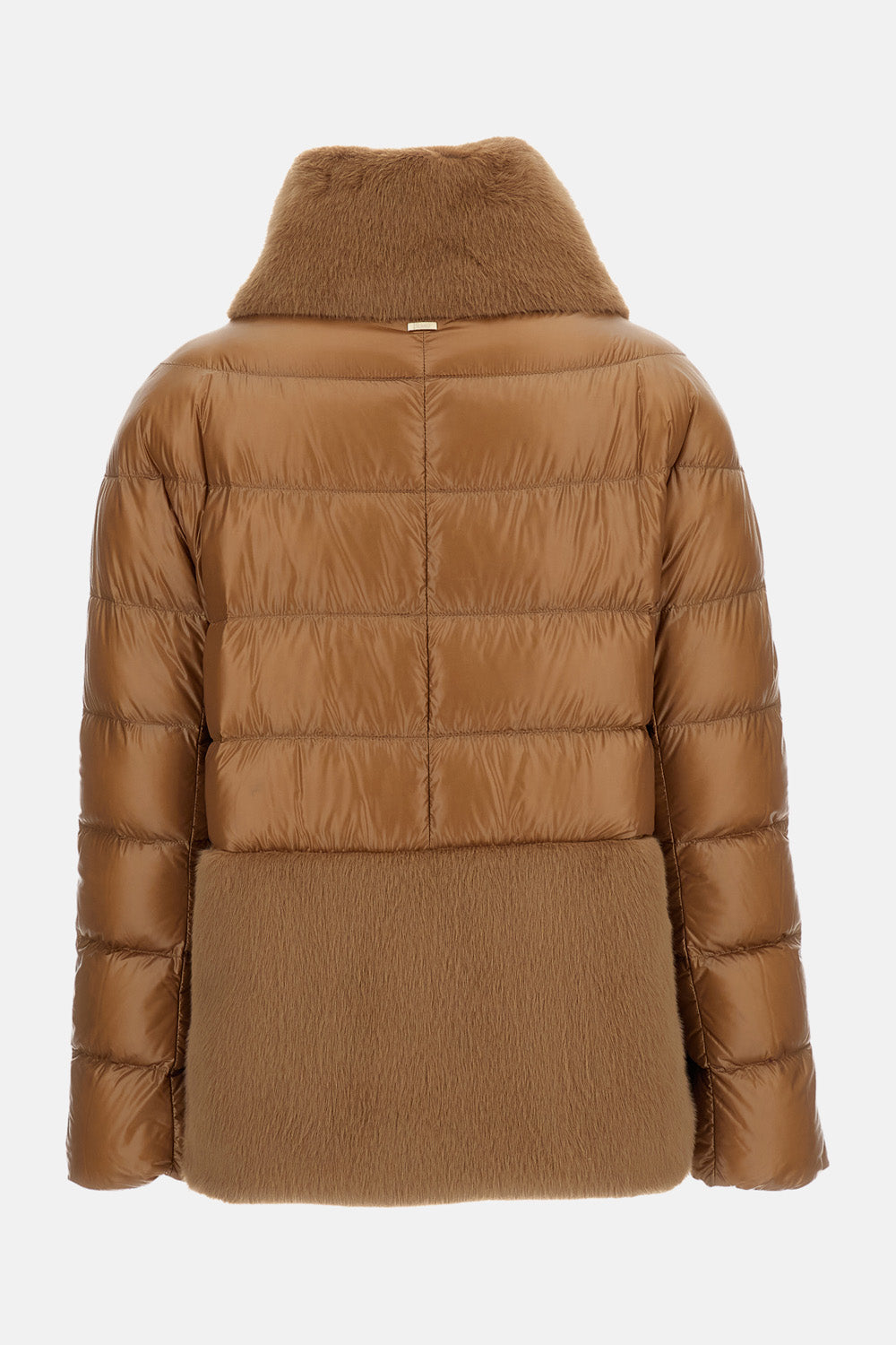 FAUX FUR DOWN JACKET