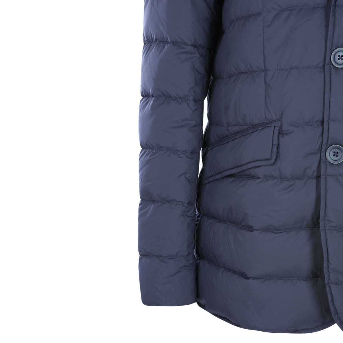 DARK BLUE DOWN JACKET